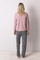 Odzież women'secret spodnie piżamowe bawełniane 3702282 szary