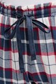 women'secret spodnie piżamowe bawełniane niebieski 3702290