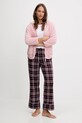 women'secret bluza piżamowa 4352442 różowy SS26