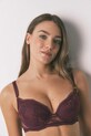 Odzież women'secret biustonosz 4022575.581.582 bordowy