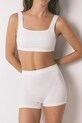 Μποξεράκια women'secret πλεκτό ύφασμα μπεζ 5122026