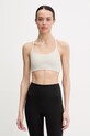 adidas Performance biustonosz do jogi All me beżowy JL5481