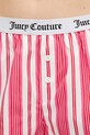 Juicy Couture szorty piżamowe bawełniane różowy JCYBX126855