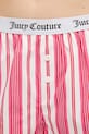 Juicy Couture szorty piżamowe bawełniane różowy JCYBX126855