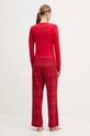 Juicy Couture piżama JCYPJ126851.894 czerwony SS26