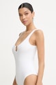 Diesel body damskie bawełniane z elastanem MAURA-DNM biały A21582.0LKAR