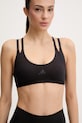 adidas Performance biustonosz sportowy Optime Workout czarny JZ5100
