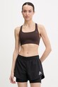 adidas Performance biustonosz sportowy Optime brązowy KD6683