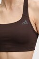 adidas Performance biustonosz sportowy Optime KD6683 brązowy