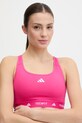 adidas Performance biustonosz sportowy różowy KF3268