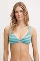 Polo Ralph Lauren bikini felső melltartó merevítő nélkül zöld 21605449