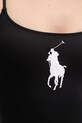 Polo Ralph Lauren strój kąpielowy jednoczęściowy damski czarny 21654304