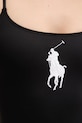 Polo Ralph Lauren strój kąpielowy jednoczęściowy damski czarny 21654304