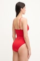 Lauren Ralph Lauren jednoczęściowy strój kąpielowy 20601062 czerwony SS26