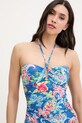 Odzież Lauren Ralph Lauren strój kąpielowy jednoczęściowy damski 20639218 granatowy