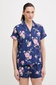 Pyžamo Lauren Ralph Lauren sada námořnická modř ILN12499