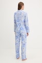 Pyžamo Lauren Ralph Lauren modrá ILN72489