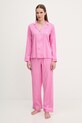 Lauren Ralph Lauren piżama dwuczęściowa damska różowy ILN92489