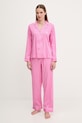 Lauren Ralph Lauren piżama dwuczęściowa damska różowy ILN92489