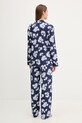 Pyžamo Lauren Ralph Lauren ILN92491 tmavomodrá SS26