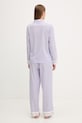 Lauren Ralph Lauren piżama dwuczęściowa damska fioletowy ILN92497