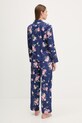 Pyžamo Lauren Ralph Lauren ILN92499 tmavomodrá SS26