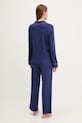 Pyžamo Lauren Ralph Lauren ILN92504 tmavomodrá SS26