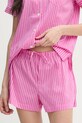 Oblečenie Lauren Ralph Lauren dvojdielne pyžamo dámske s bavlnou ILN12506 ružová