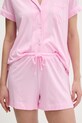 Lauren Ralph Lauren piżama damska z bawełną ILN12509 różowy SS26