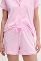 Lauren Ralph Lauren piżama damska z bawełną ILN12509 różowy SS26