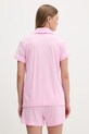 Lauren Ralph Lauren piżama damska z bawełną różowy ILN12509