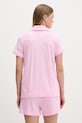 Lauren Ralph Lauren piżama damska z bawełną różowy ILN12509