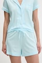 Lauren Ralph Lauren πιτζάμα Γυναικεία με βαμβάκι ILN12509 μπλε SS26