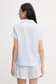 Lauren Ralph Lauren dvojdielne pyžamo dámske s viskózou ILN12512 modrá SS26