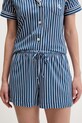 Lauren Ralph Lauren dvoudílné pyžamo dámské s viskózou ILN12519 námořnická modř SS26