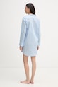 Lauren Ralph Lauren koszula nocna damska bawełniana ILN32507 niebieski SS26