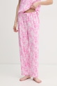 Lauren Ralph Lauren dvojdielne pyžamo dámske s bavlnou ružová ILN92509