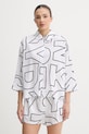 DKNY piżama damska z wiskozy biały YI50100
