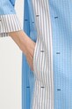 DKNY koszula nocna damska z wiskozą niebieski YI30110