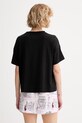 Odzież DKNY piżama damska z bawełną YI50108 czarny