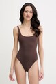 Bond Eye costum de baie reversibil dintr-o bucată BARE039R maro SS26