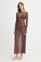 Bond Eye sukienka plażowa Planet friendly brązowy BOUND731