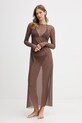 Odzież Bond Eye sukienka plażowa BOUND731 brązowy