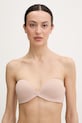 Calvin Klein Underwear biustonosz bezszwowy beżowy LV00QF8413