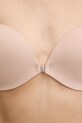 Odzież Calvin Klein Underwear biustonosz bezszwowy LV00QF8413 beżowy