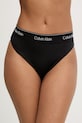 Calvin Klein Plavkové nohavičky dámske čierna LV00Q61132