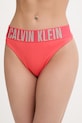 Calvin Klein plavkové kalhotky dámské červená LV00Q61189