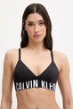 Calvin Klein горнище на бански дамско черен LV00Q61163