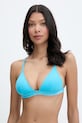 Calvin Klein plavková podprsenka dámská modrá LV00Q61208