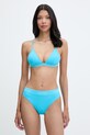 Calvin Klein plavková podprsenka dámská LV00Q61208 modrá SS26